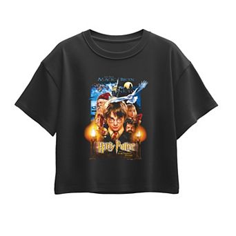 Girls 7-16 Harry Potter Boxy Tee