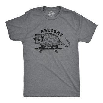 Mens Awesome Possum T shirt Funny Cool 90s Retro Animal Lover Graphic Tee
