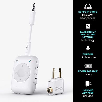MEE audio Connect Air Pro 2-in-1 Bluetooth Wireless Audio Transmitter & Receiver