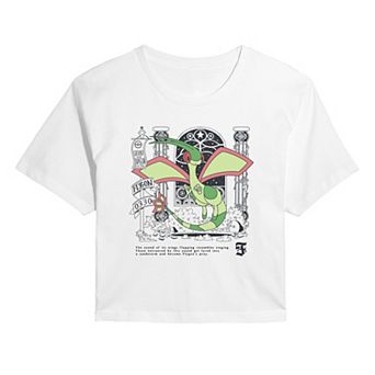 Juniors' Pokémon Flygon Medieval Cropped Tee