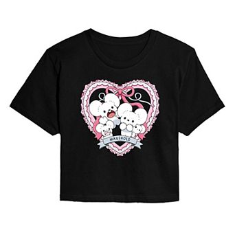 Juniors' Pokémon Maushold Coquette Cropped Tee