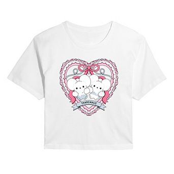 Juniors' Pokémon Tandemaus Coquette Cropped Tee
