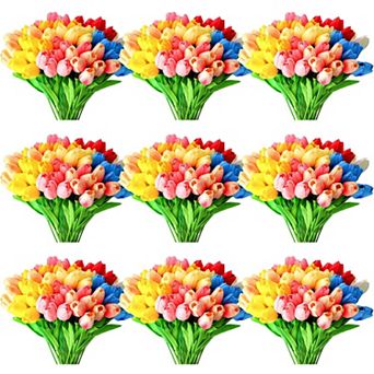 Artificial Tulips Bouquet Wedding Home Decor