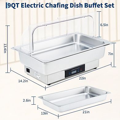 ANIXOL Electric Buffet Food Warmer