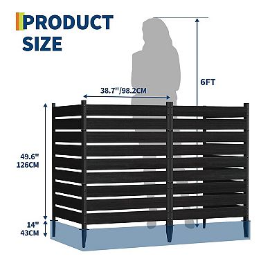ANIXOL Outdoor Privacy Screen Fence