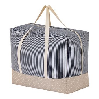 1 Pack Clothes Storage, Storage Bag, Moving Bag for Organizing Comforter Closet Storage with Handles