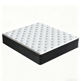 10 Inch Hybrid Mattress, Individually Pocketed Innerspring, Medium Firm