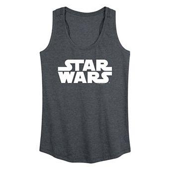 Women's Star Wars Logo Racerback Tank Top