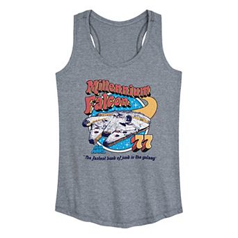 Women's Star Wars Millennium Falcon Racerback Tank Top
