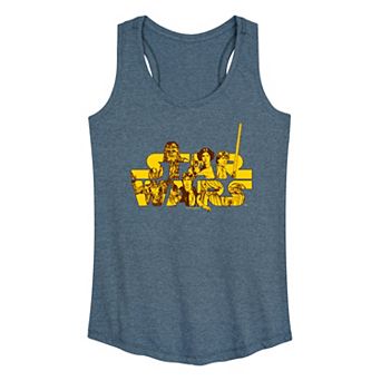 Women's Star Wars Logo Rebels Racerback Tank Top