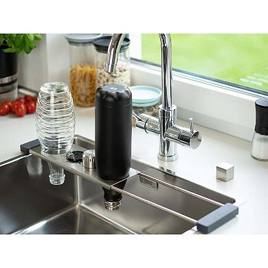 Sanni Shoo Drip.it Stainless Steel Sink Caddy With Telescopic Rails & Removable Tray