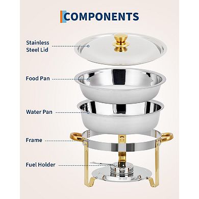 ANIXOL Chafing Dish Buffet Server Set