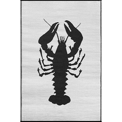 Lobster 4ftx6ft Outdoor Rug