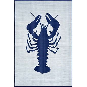 Lobster 4ftx6ft Outdoor Rug