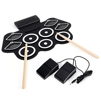ANIXOL Portable Smart Roll Up Drum Set
