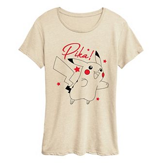 Women's Pokémon Pikachu Stars Graphic Tee