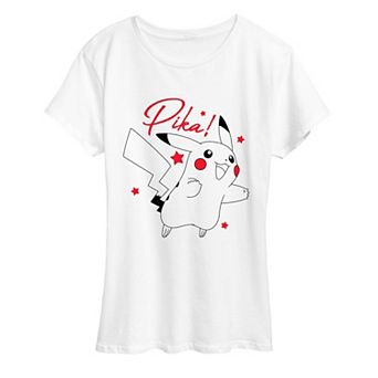 Women's Pokémon Pikachu Stars Graphic Tee