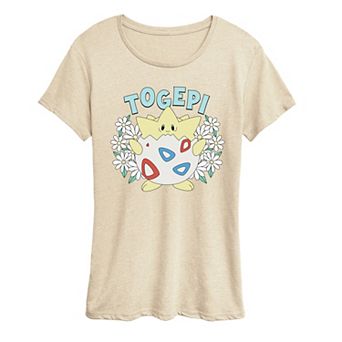 Women's Pokémon Togepi Floral Graphic Tee
