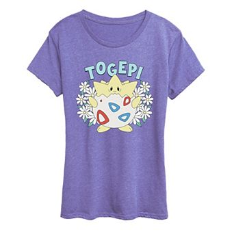 Women's Pokémon Togepi Floral Graphic Tee