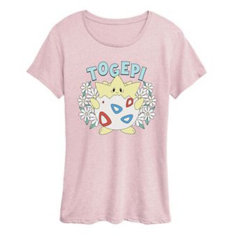 Women's Pokémon Togepi Floral Graphic Tee