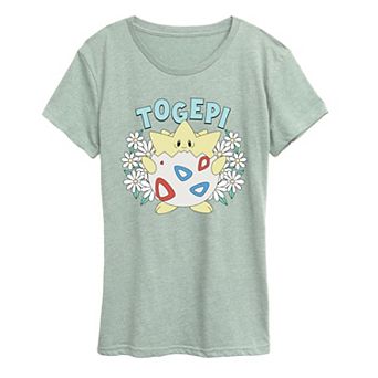 Women's Pokémon Togepi Floral Graphic Tee