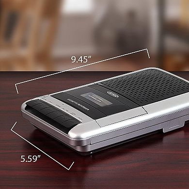 Jensen MCR 100 Portable Cassette Player & Recorder