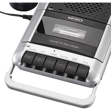 Jensen MCR 100 Portable Cassette Player & Recorder