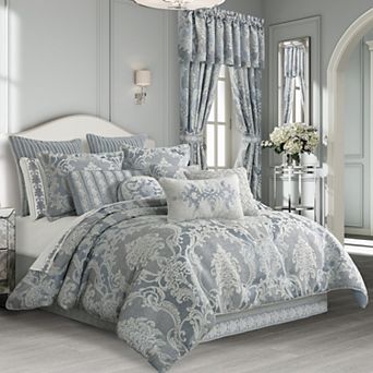 Five Queens Court Quincy 4 pc Comforter Set wth Shams