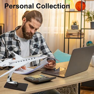 Gulfstream Jet Model, Resin Aviation Airplane Models Alloy Diecast Airplane, Gift Box