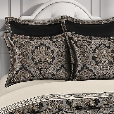 Five Queens Court Harriman 4-Piece Comforter Set with Shams