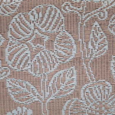Line Flower Outdoor Rug