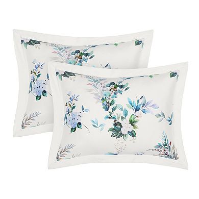 Five Queens Court Mayfield Floral Comforter Set with Shams