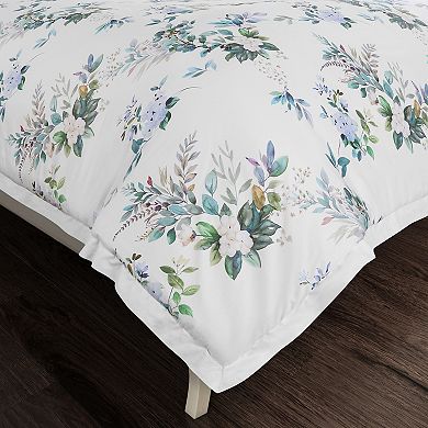 Five Queens Court Mayfield Floral Comforter Set with Shams