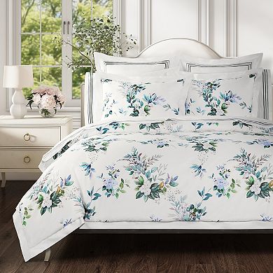 Five Queens Court Mayfield Floral Comforter Set with Shams