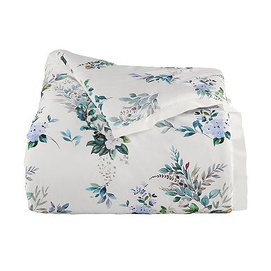 Five Queens Court Mayfield Floral Comforter Set with Shams