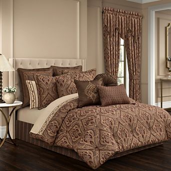 Five Queens Court Odette Comforter Set with Shams