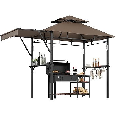 ANIXOL Durable Waterproof Outdoor Shelter with Stable Metal Frame