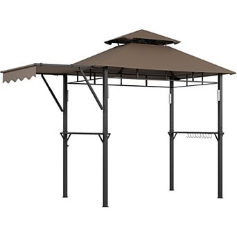 ANIXOL Durable Waterproof Outdoor Shelter with Stable Metal Frame