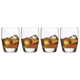 Luigi Bormioli Michelangelo 15.75 oz Double Old Fashion Glasses - Dishwasher Safe, (Set of 4)