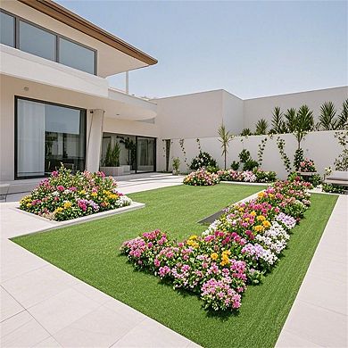 Circuit Terra 36 Pack 12x12 Interlocking Artificial Grass Tiles 36 square feet