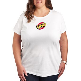 Plus Size UNO Logo Graphic Tee