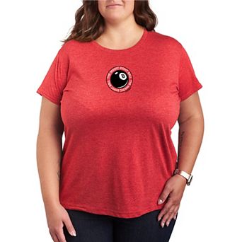 Plus Size Magic 8 Ball Logo Graphic Tee