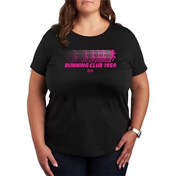 Plus Size Barbie Running Club 1959 Graphic Tee