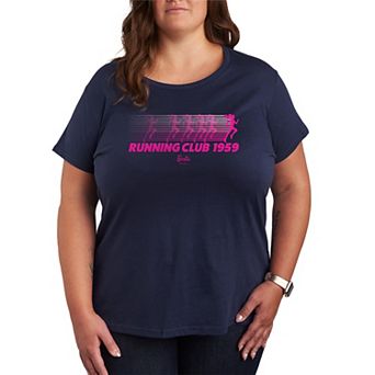 Plus Size Barbie Running Club 1959 Graphic Tee