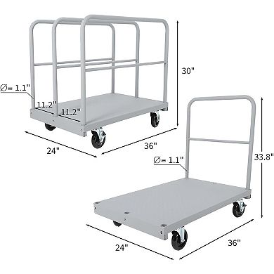 ANIXOL 2 In 1 Three Bar Heavy Duty Platform Truck