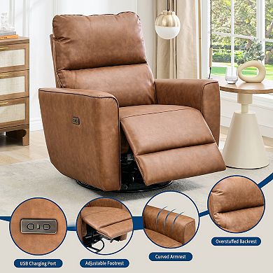 ANIXOL Power Swivel Glider Recliner Chair