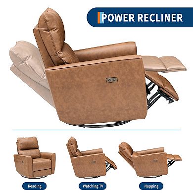 ANIXOL Power Swivel Glider Recliner Chair
