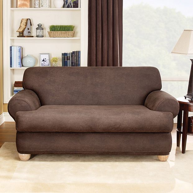 Homestyles by Sure Fit Stretch T-Cushion Sofa Slipcover