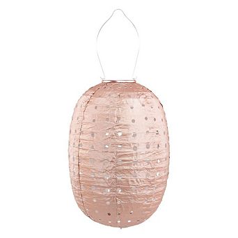 Soji Stella - Barrel Swiss Dot Solar Lantern
