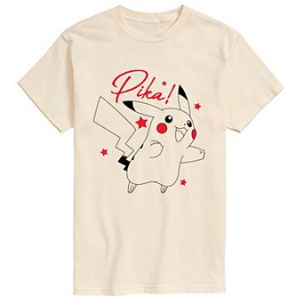 Men's Pokémon Pikachu Stars Graphic Tee